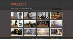 Desktop Screenshot of earcandy.co.at