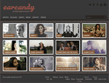 Tablet Screenshot of earcandy.co.at